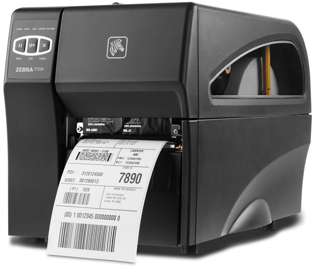 Zebra ZT220 Mid Range Barcode Label Printers