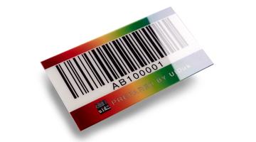 custom asset tag by GSM Barcoding