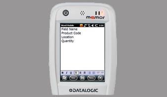 datalogic memorex scanner with go barcode