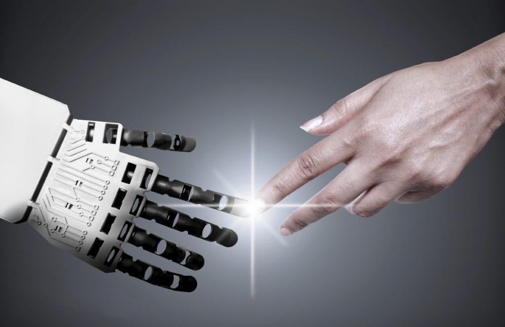 Robot and Human Fingers