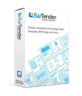 Bartender Label Software box